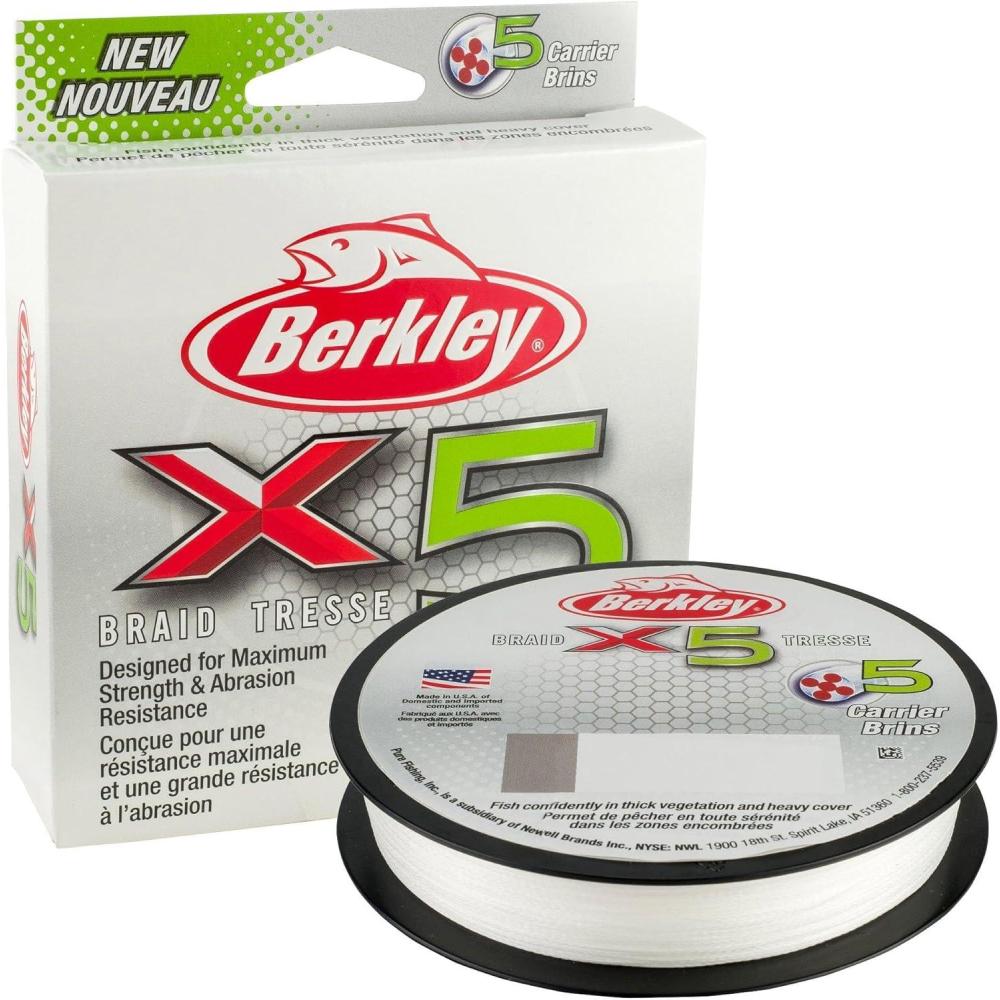 image:imageBerkley x5 Braid Fishing LineCrystal