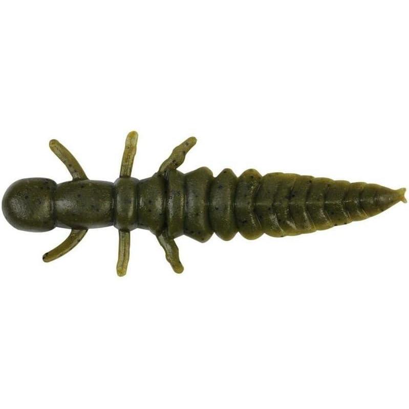 image:imageGulp FW Hellgramite Fishing BaitGreen Pumpkin
