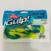 Berkley Gulp! Grub Saltwater Fishing Soft Bait(Blue Fuze)