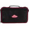 Berkley Jar Bait Folder, 16 Jars Not Included, Black and Red, Fishing Storage Soft Tackle Bag, Bait and Tackle Accessories Container for Anglers(16 Jars)