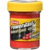 Berkley PowerBait Natural Glitter Trout Fishing Dough Bait(Salmon Egg Red)