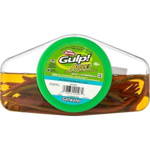 Berkley Berkley Gulp! Alive! Sandworm Saltwater Fishing Soft Bait(Camo)