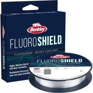 Berkley FluoroShield Fluorocarbon Fishing Line, Clear(10lb Test)