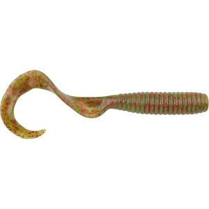 Berkley Gulp! Grub Saltwater Fishing Soft Bait(Motor Oil Red Fleck)