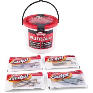 Berkley Gulp! Minnow Fishing Soft Bait(Walleye Buster Variety Kit)