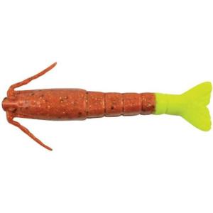 Berkley Gulp! Shrimp Saltwater Fishing Soft Bait(New Penny/Chartreuse)