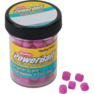 Berkley PowerBait Trout Nibbles Fishing Dough Bait(Grape)