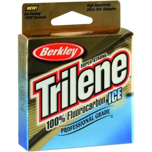Berkley Trilene 100% Fluorocarbon Ice Fishing Line(Solar)