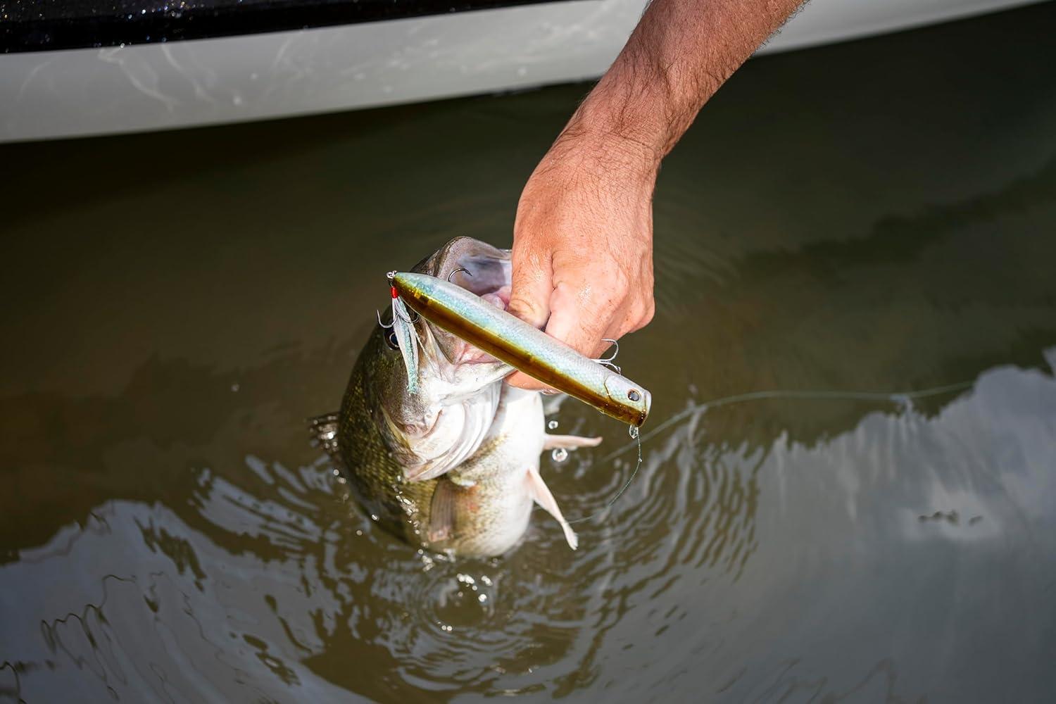 image:imageBerkley Choppo Topwater Fishing Lure Bone Size 90 Cupped Propeller Tail for Balance of Sound and Spray Equipped with Sharp Fusion19TM Hook