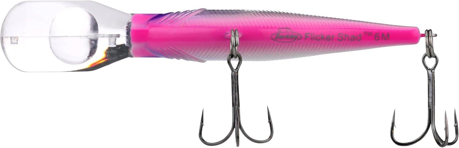 image:imageBerkley Flicker Shad Fishing Lure Firetiger 14 oz 2 14in 6cm Crankbaits Size Profile and Dive Depth Imitates Real Shad Equipped with Fusion19 Hook