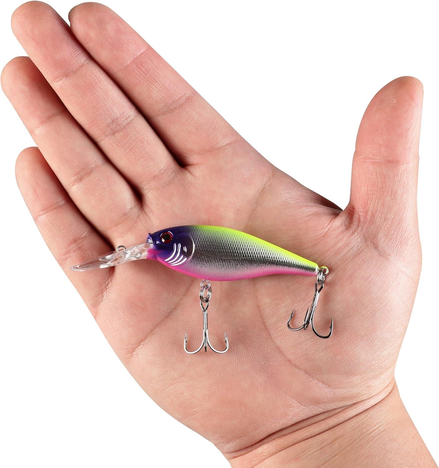 image:imageBerkley Flicker Shad Fishing Lure Firetiger 14 oz 2 14in 6cm Crankbaits Size Profile and Dive Depth Imitates Real Shad Equipped with Fusion19 Hook