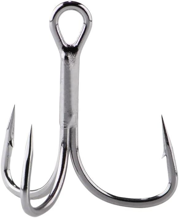 image:imageBerkley Fusion19 Wide Gap Live Bait Hooks Size 4 Fishing Hooks Needle Point with SlickSet Coating for Easy Penetration Forged for Added StrengthBlack Nickel