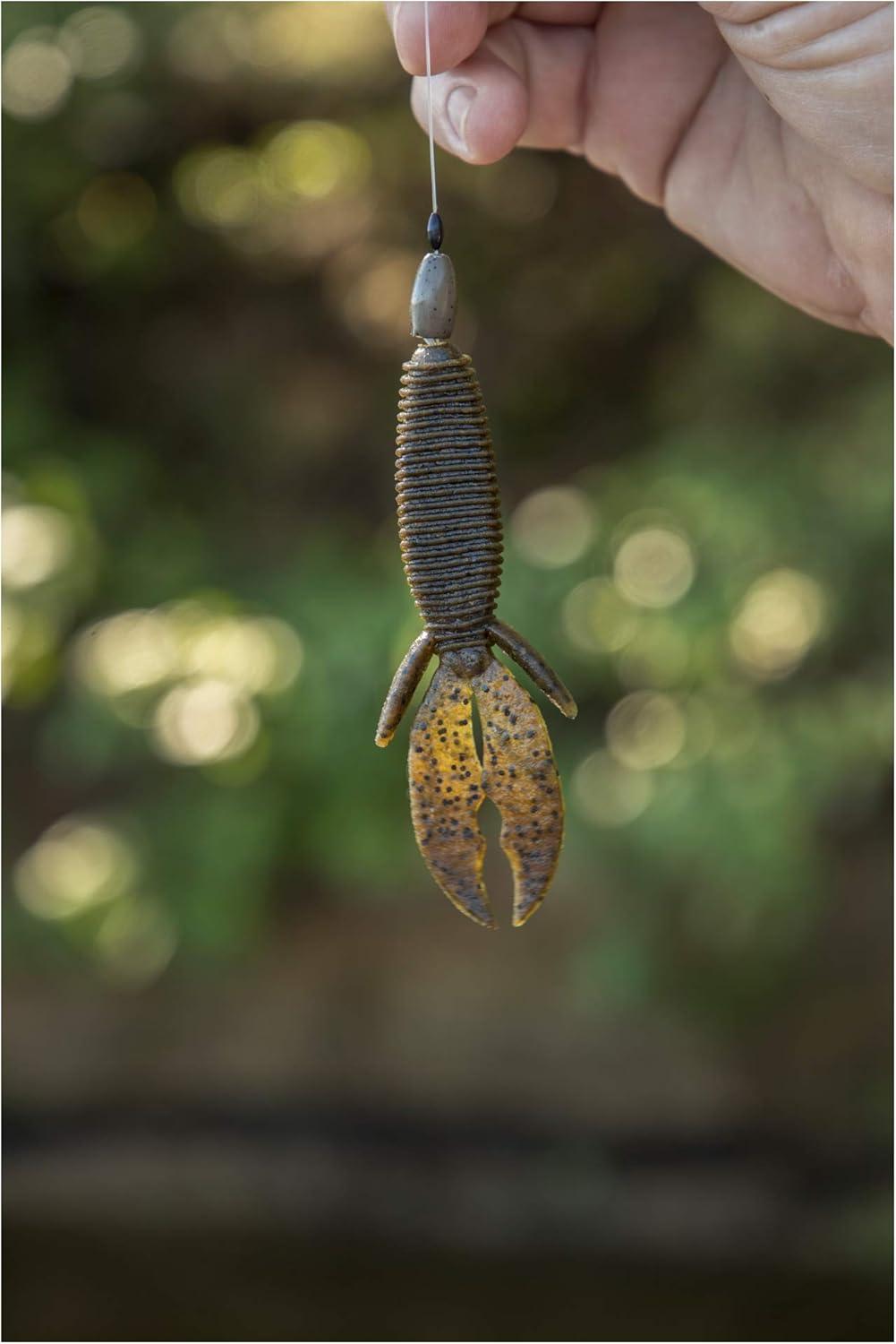 image:imageBerkley PowerBait MaxScent Creature HawgGreen Pumpkin Purple Fleck