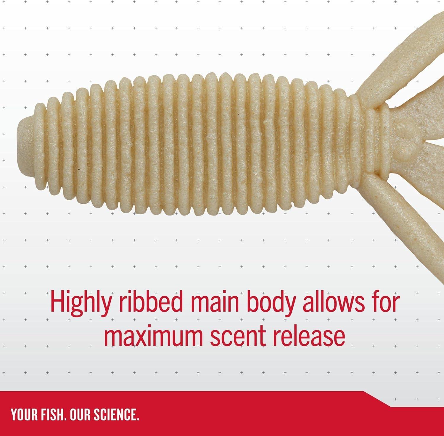 image:imageBerkley PowerBait MaxScent Creature HawgWhite Pearl
