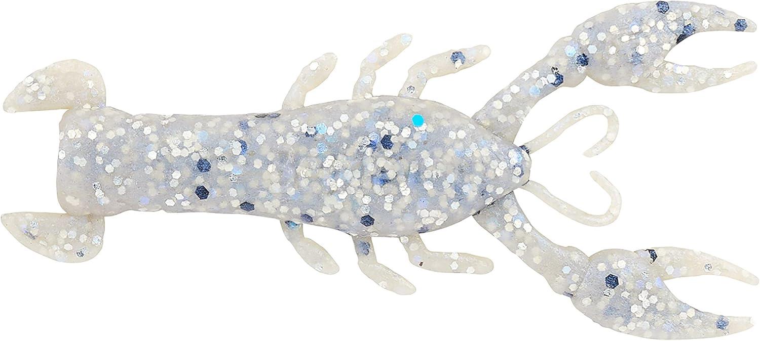 image:imageBerkley PowerBait MaxScent Lil Trooper Fishing Soft BaitBlue Pearl Black Hologram