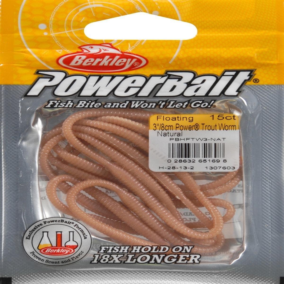 image:imageBerkley PowerBait Power Floating Trout Worm Fishing Soft BaitNatural Original Scent