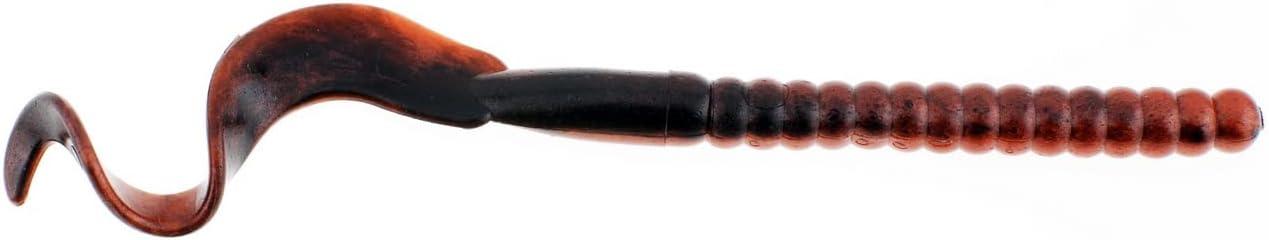 image:imageBerkley PowerBait Power Worms Fishing Soft BaitPlumChartreuse