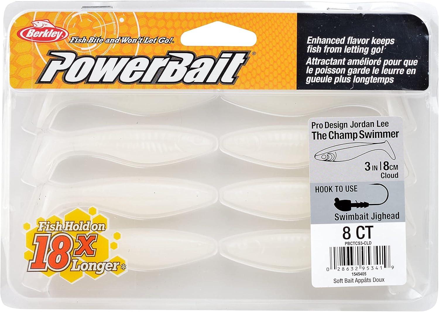 image:imageBerkley PowerBait The Champ Swimmer Fishing Soft BaitCloud