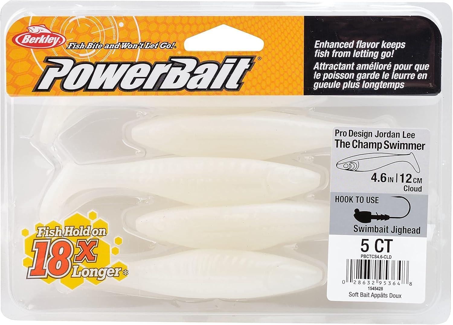 image:imageBerkley PowerBait The Champ Swimmer Fishing Soft BaitCloud