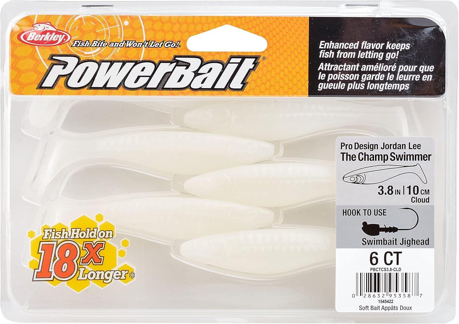 image:imageBerkley PowerBait The Champ Swimmer Fishing Soft BaitCloud