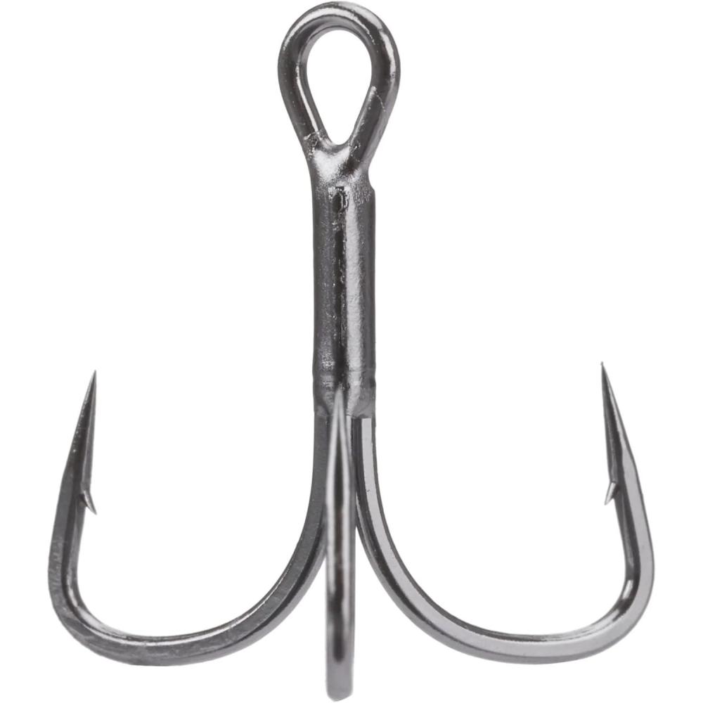 image:imageBerkley Fusion19 Wide Gap Live Bait Hooks Size 4 Fishing Hooks Needle Point with SlickSet Coating for Easy Penetration Forged for Added StrengthBlack Nickel