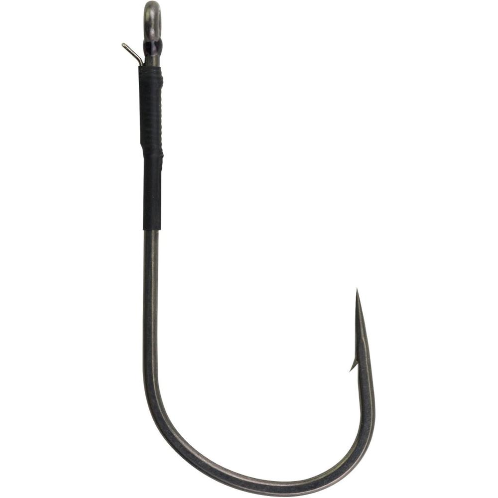 image:imageBerkley Fusion19TM Heavy Cover Hooks Smoke Satin Size 50 MultiSpecies