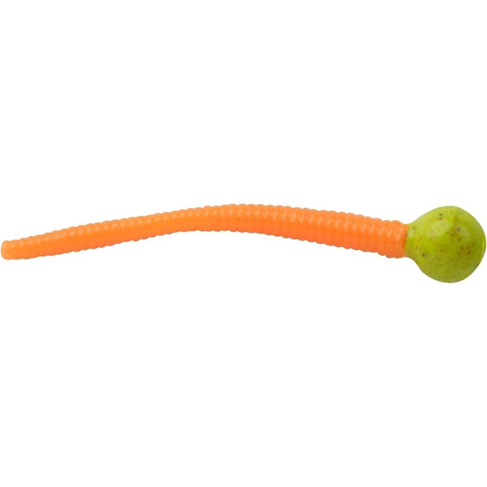 image:imageBerkley PowerBait Floating Mice Tails Fishing Soft Bait 1ChartreuseFluorescent Orange