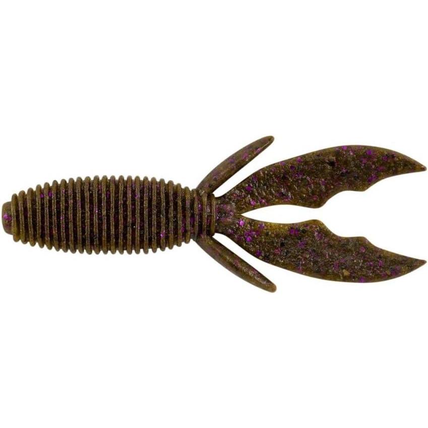 image:imageBerkley PowerBait MaxScent Creature HawgGreen Pumpkin Purple Fleck