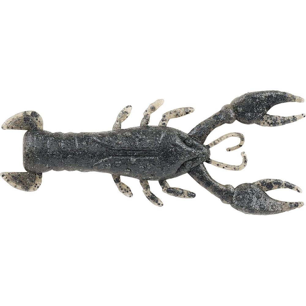 image:imageBerkley PowerBait MaxScent Lil Trooper Fishing Soft BaitBlack Powder