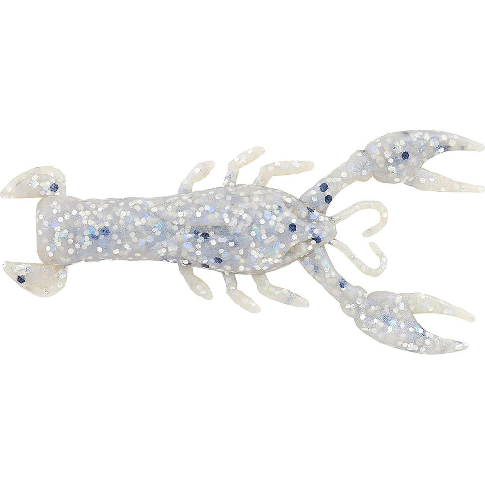 image:imageBerkley PowerBait MaxScent Lil Trooper Fishing Soft BaitBlue Pearl Black Hologram