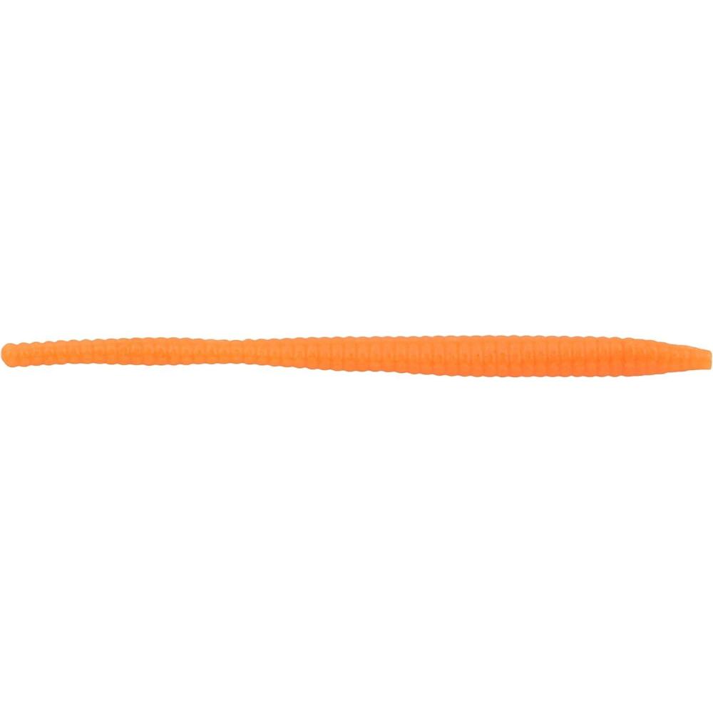 image:imageBerkley PowerBait Power Floating Trout Worm Fishing Soft BaitFluorescent Orange  Garlic Scent