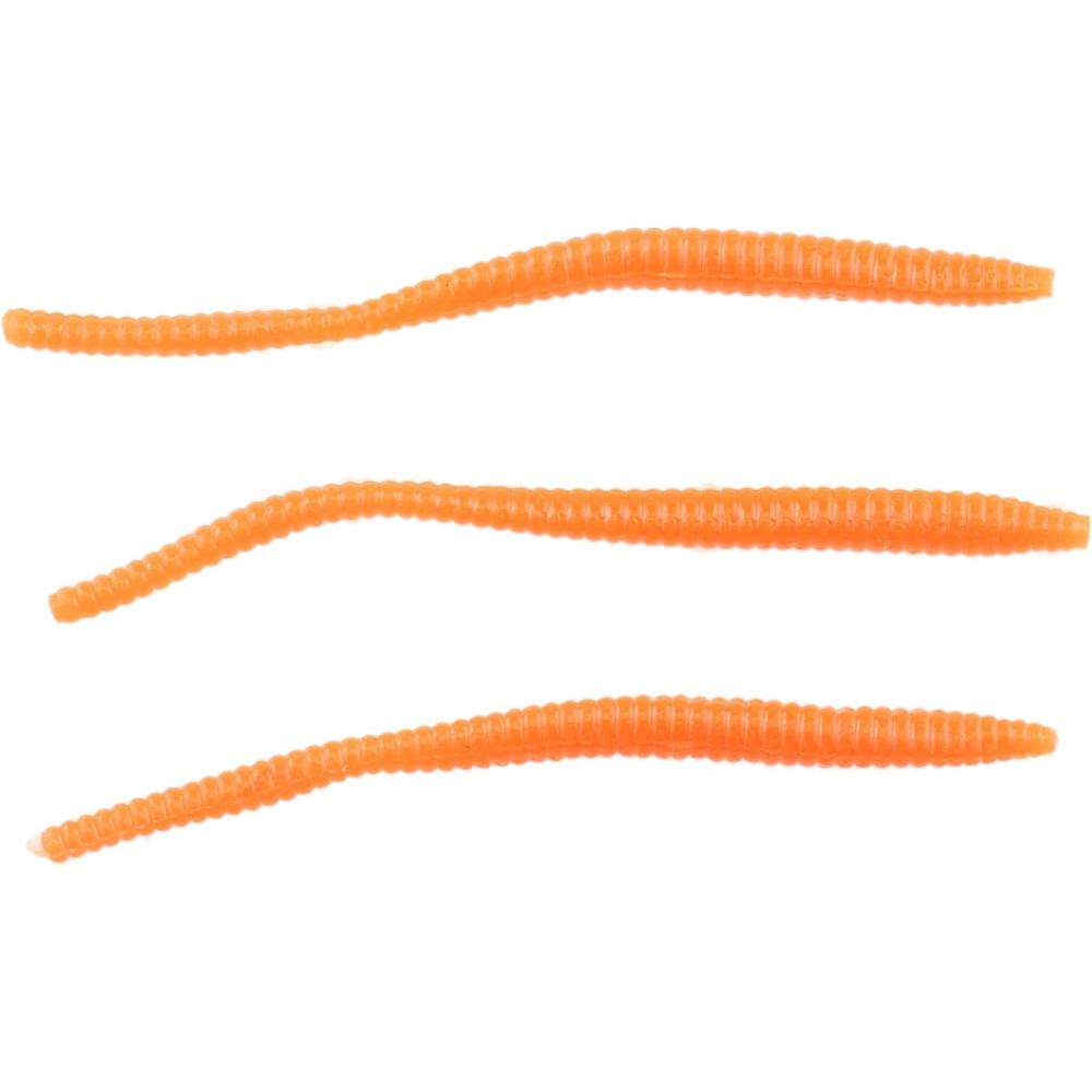 image:imageBerkley PowerBait Power Floating Trout Worm Fishing Soft BaitFluorescent Orange  Original Scent