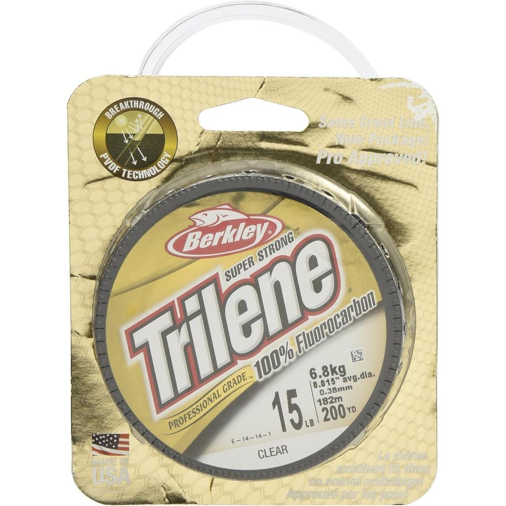 image:imageBerkleyTrilene 100 Fluorocarbon Ice Clear 0010in  025mmClear