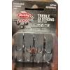 Berkley Fusion19 Wide Gap Live Bait Hooks, Size 4 Fishing Hooks, Needle Point with SlickSet Coating for Easy Penetration, Forged for Added Strength(Matte Nickel)