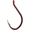 Berkley Fusion19 Wide Gap Live Bait Hooks, Size 4 Fishing Hooks, Needle Point with SlickSet Coating for Easy Penetration, Forged for Added Strength(Red)