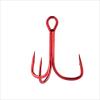 Berkley Fusion19 Wide Gap Live Bait Hooks, Size 4 Fishing Hooks, Needle Point with SlickSet Coating for Easy Penetration, Forged for Added Strength(Red)