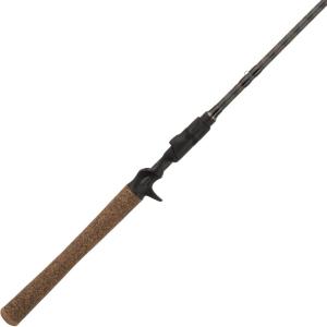 Berkley 7’ Lightning Rod Casting Rod, One Piece Casting Rod, 8-14lb Line Rating, Medium Rod Power, Moderate Fast Action, 1/4-5/8 oz. Lure Rating(8′ – Ultra Light – 2pc)