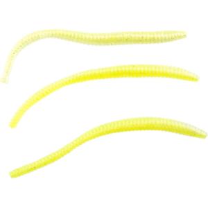 Berkley PowerBait Power Floating Trout Worm Fishing Soft Bait(Chartreuse Shad – Original Scent)