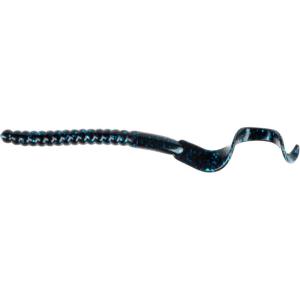 Berkley PowerBait Power Worms Fishing Soft Bait(Black Blue Fleck)