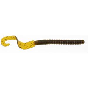 Berkley PowerBait Power Worms Fishing Soft Bait(Green Pumpkin)