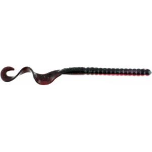 Berkley PowerBait Power Worms Fishing Soft Bait(Red Shad Green Glitter)