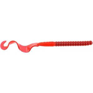 Berkley PowerBait Power Worms Fishing Soft Bait(Strawberry Glitter/Red)