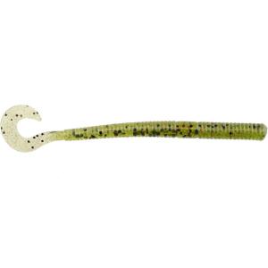 Berkley PowerBait Power Worms Fishing Soft Bait(Watermelon Red Glitter)