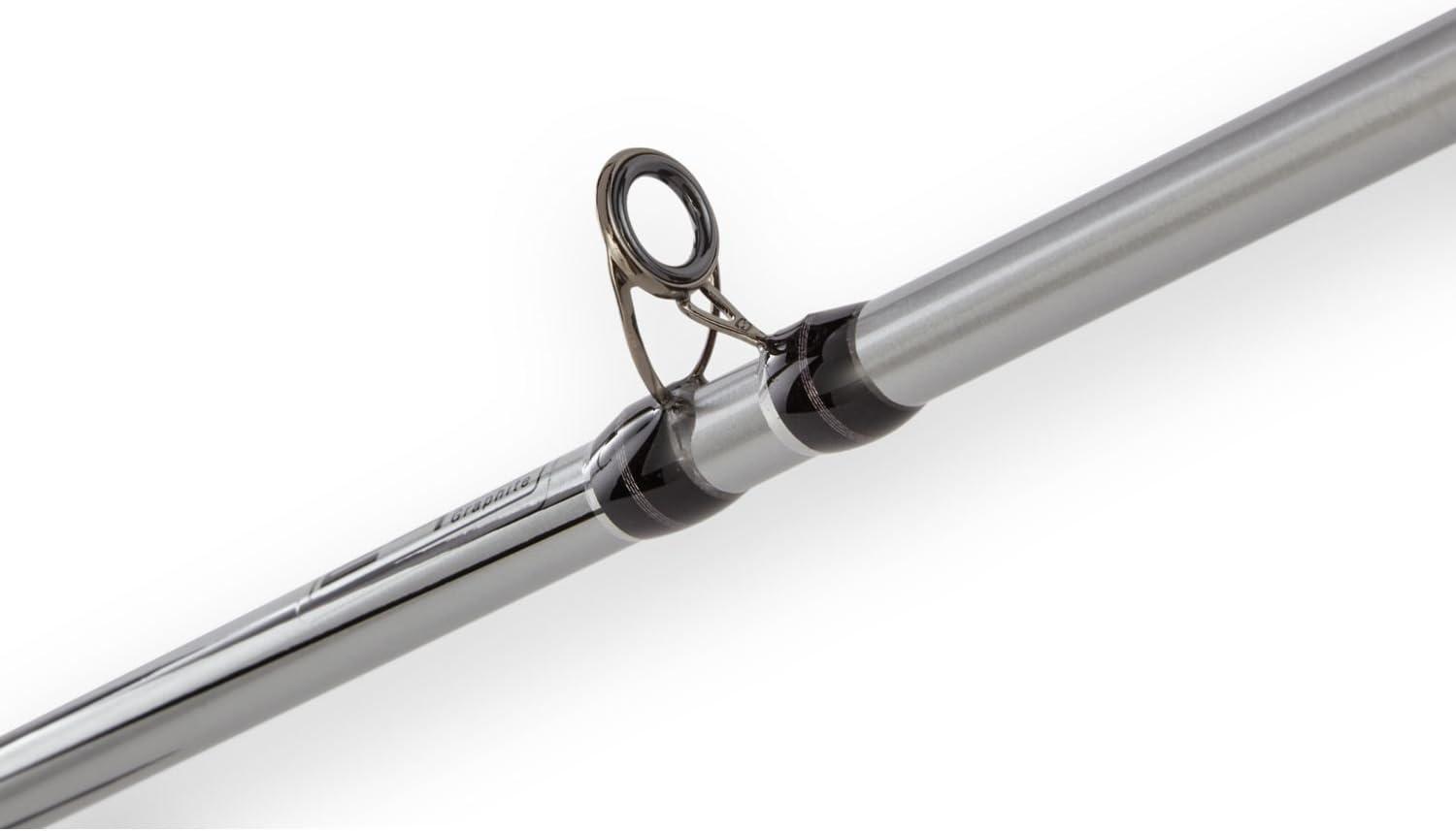 image:imageAbu Garcia Vengeance Casting Fishing Rod 1Piece Graphite Fishing Rod for Freshwater or Saltwater Fishing Shock Absorbing TipOld Model