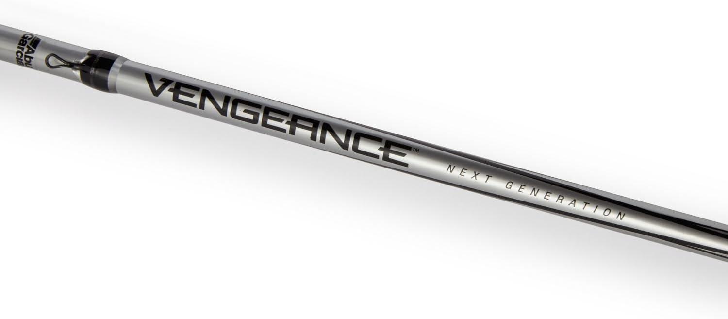 image:imageAbu Garcia Vengeance Casting Fishing Rod 1Piece Graphite Fishing Rod for Freshwater or Saltwater Fishing Shock Absorbing TipOld Model