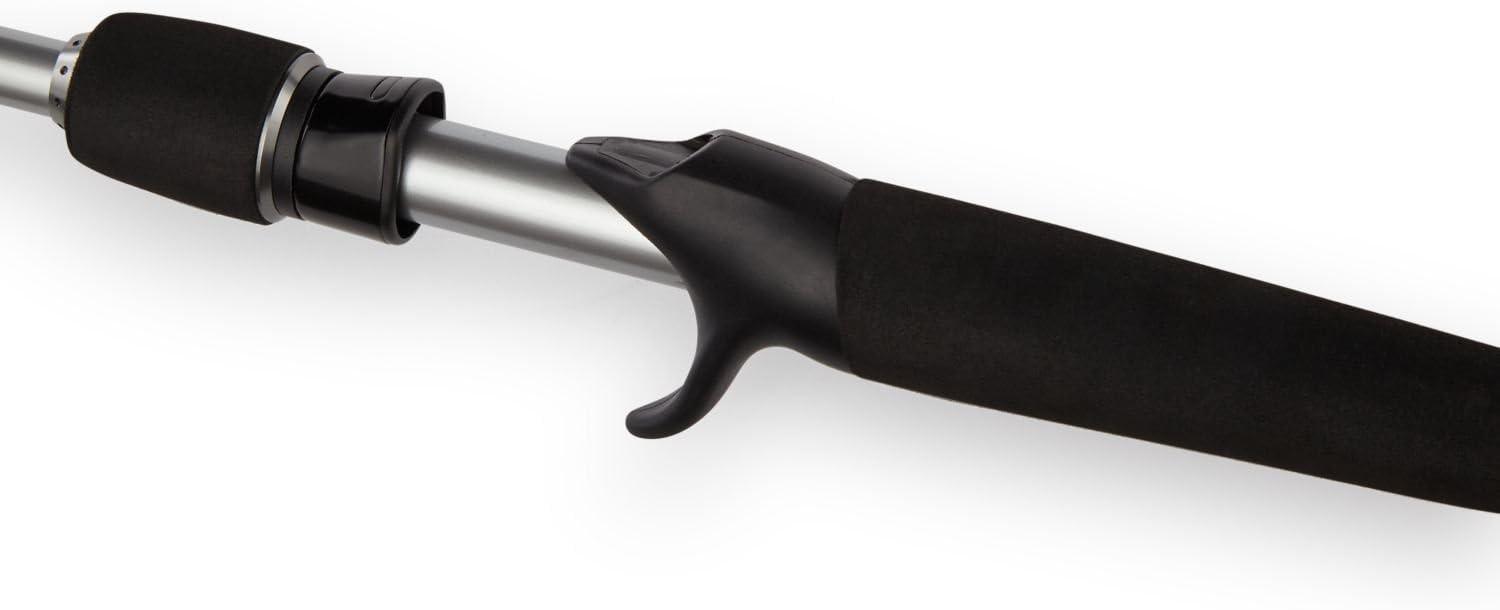 image:imageAbu Garcia Vengeance Casting Fishing Rod 1Piece Graphite Fishing Rod for Freshwater or Saltwater Fishing Shock Absorbing TipOld Model