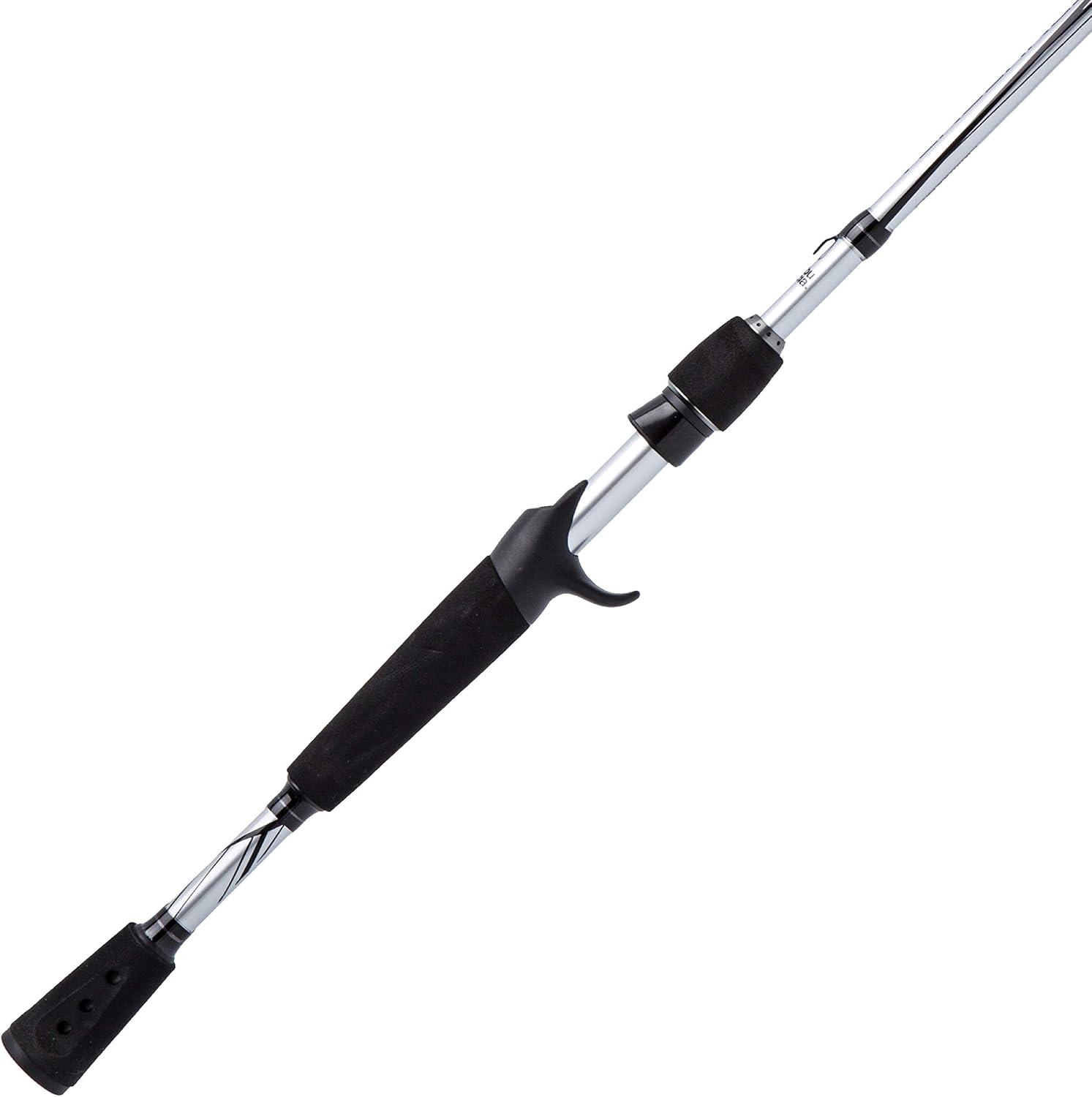 image:imageAbu Garcia Vengeance Casting Fishing Rod 1Piece Graphite Fishing Rod for Freshwater or Saltwater Fishing Shock Absorbing TipOld Model