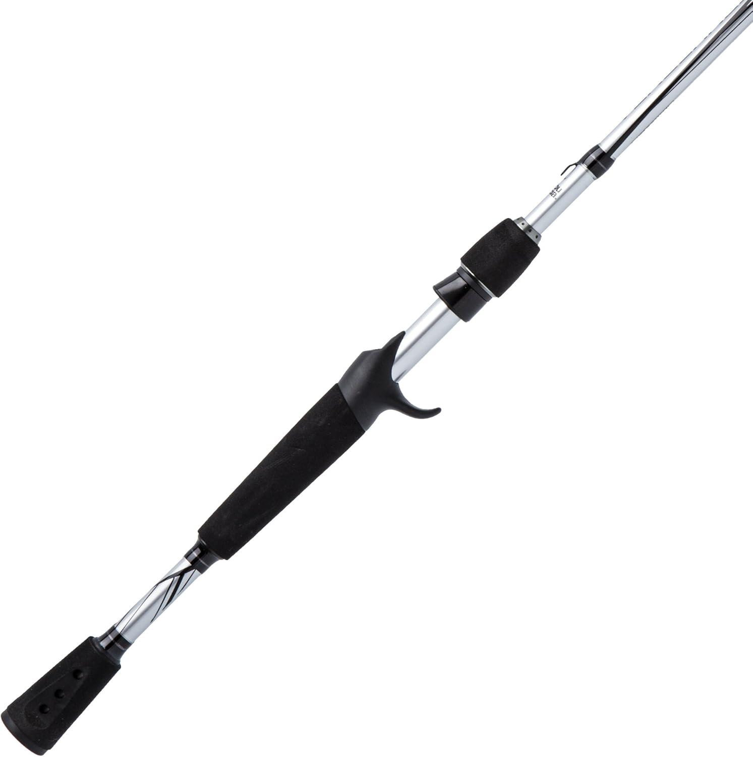 image:imageAbu Garcia Vengeance Casting Fishing Rod 1Piece Graphite Fishing Rod for Freshwater or Saltwater Fishing Shock Absorbing TipOld Model