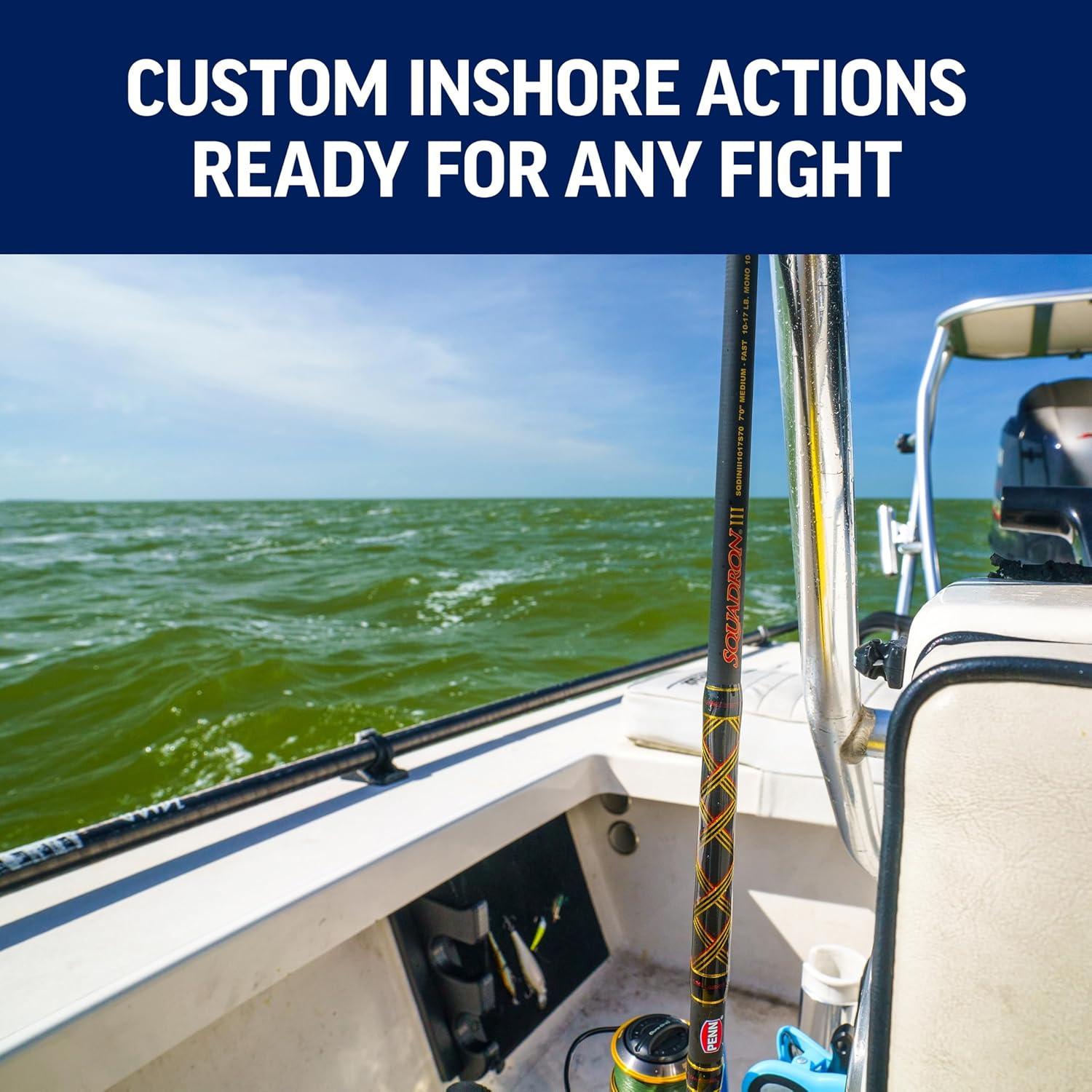 image:imagePENN Squadron III Inshore Spinning Fishing RodSquadron Iii