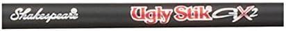 image:imageUgly Stik 66 GX2 Spinning Rod Three Piece Spinning Rod 615lb Line Rating Medium Rod Power Moderate Fast Action 1858 oz Lure RatingOld Model